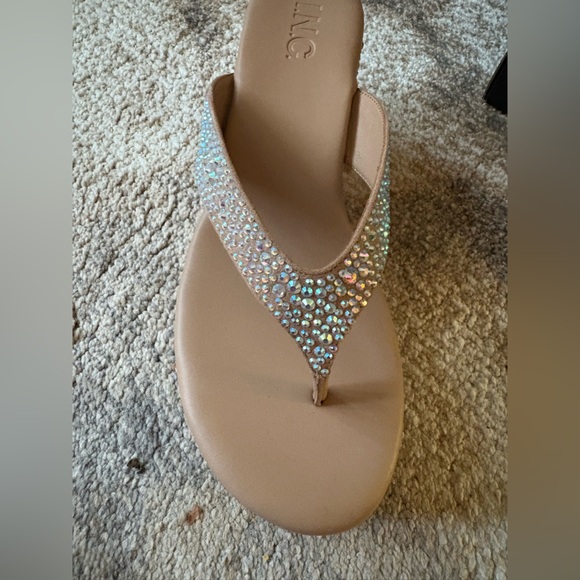 I.N.C. Lolif Women’s Rhinestone Open Toe Platform Sandals - BRAND NEW IN BOX - Picture 4 of 8